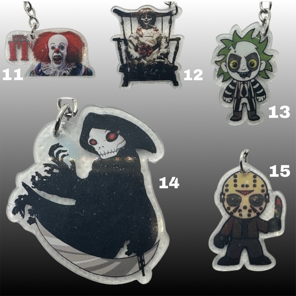 Classic Horror Keychains - Picture 4 of 8